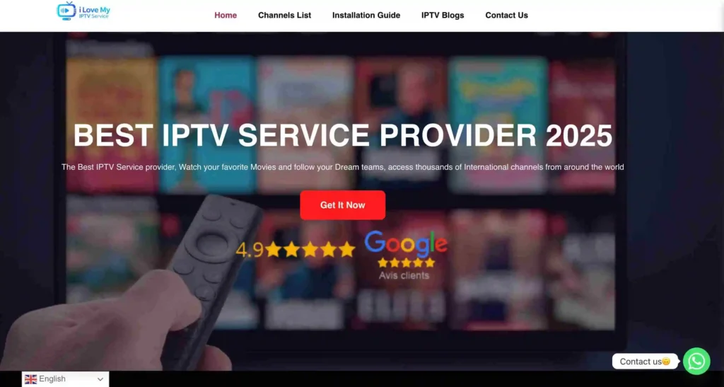 Best 5 IPTV services in france
